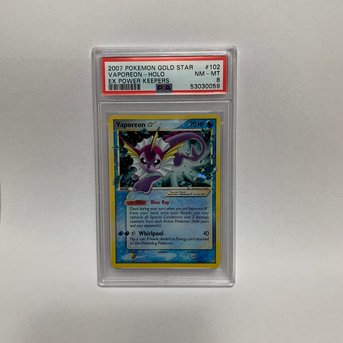 PSA8 ブースター☆ スター 011/108 1ED 2007 PCG WCP 状態難/PSA10鑑定済〕ブースター☆(1ED)【☆】{011/108}