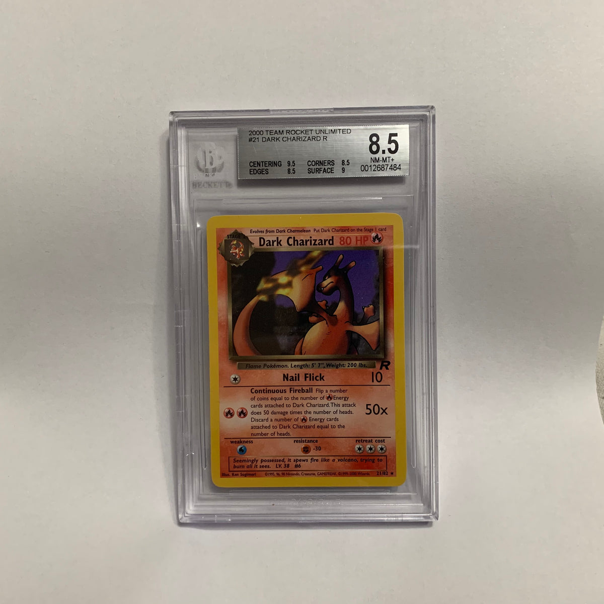 Pokemon Dark Charizard selling 21