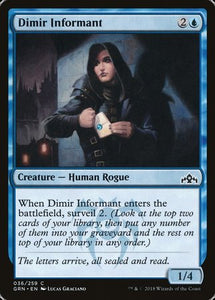 Dimir Informant [Guilds of Ravnica]