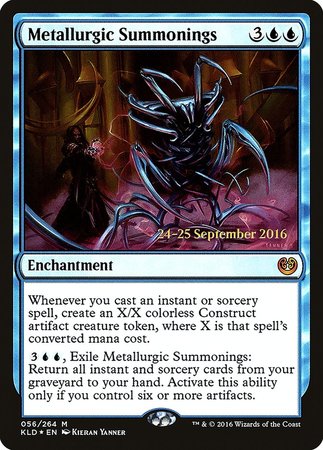 Metallurgic Summonings [Kaladesh Promos]