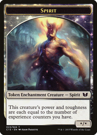Spirit (Enchantment) // Cat Double-Sided Token [Commander 2015 Tokens]