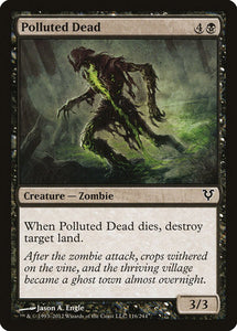 Polluted Dead [Avacyn Restored]