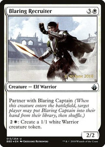 Blaring Recruiter [Battlebond Promos]