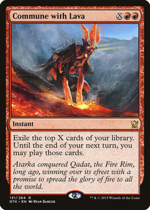 Commune with Lava [Dragons of Tarkir]