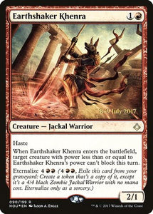 Earthshaker Khenra [Hour of Devastation Promos]