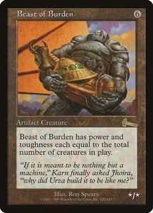 Beast of Burden [Urza's Legacy]