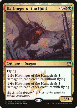 Harbinger of the Hunt [Dragons of Tarkir Promos]