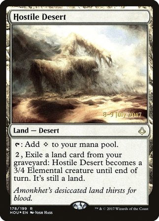 Hostile Desert [Hour of Devastation Promos]