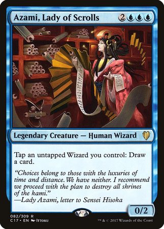 Azami, Lady of Scrolls [Commander 2017]