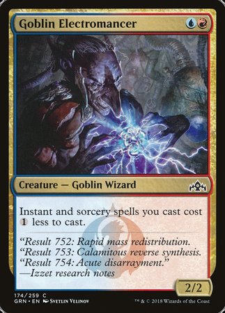 Goblin Electromancer [Guilds of Ravnica]