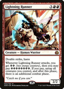 Lightning Runner [Aether Revolt Promos]