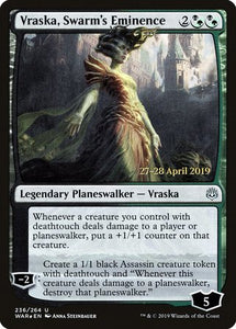 Vraska, Swarm's Eminence [War of the Spark Promos]