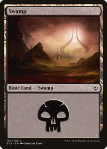 Swamp (104) [Archenemy: Nicol Bolas]