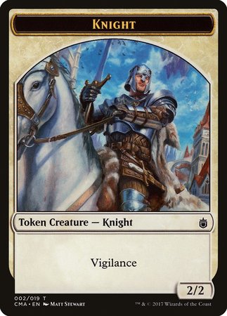 Knight Token (002) [Commander Anthology Tokens]