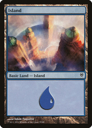 Island (39) [Duel Decks: Jace vs. Vraska]