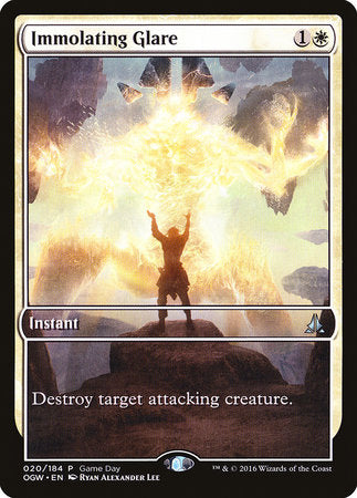 Immolating Glare [Oath of the Gatewatch Promos]