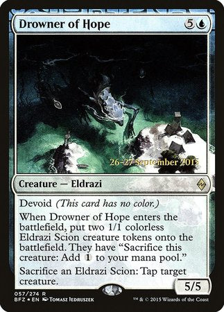 Drowner of Hope [Battle for Zendikar Promos (pre release)]