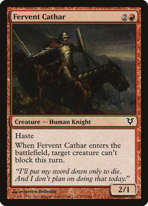 Fervent Cathar [Avacyn Restored]