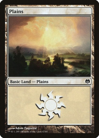 Plains (42) [Duel Decks: Heroes vs. Monsters]