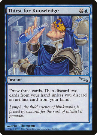 Thirst for Knowledge [Mirrodin]