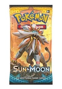 Sun & Moon Base Booster Pack live pack opening