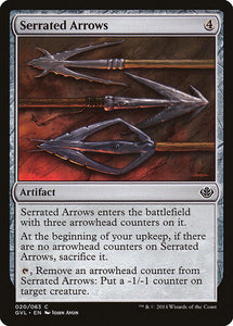 Serrated Arrows [Duel Decks Anthology: Garruk vs. Liliana]