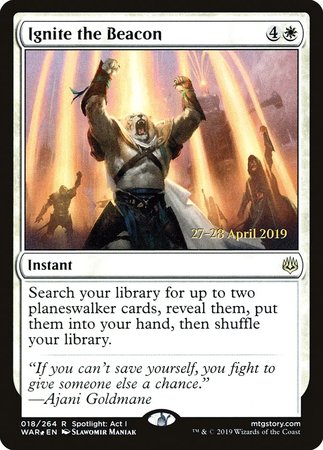 Ignite the Beacon [War of the Spark Promos]