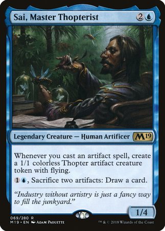 Sai, Master Thopterist [Core Set 2019]