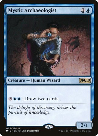 Mystic Archaeologist [Core Set 2019]