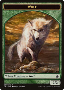 Wolf Token (017) [Commander Anthology Tokens]