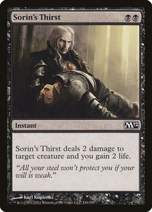 Sorin's Thirst [Magic 2012]