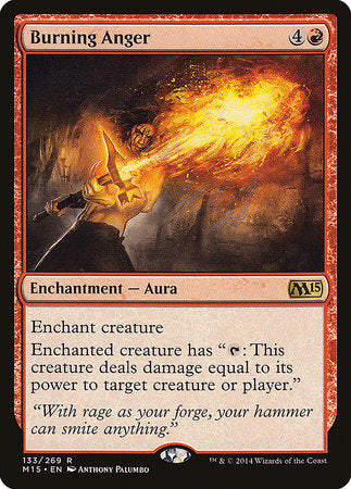 Burning Anger [Magic 2015]