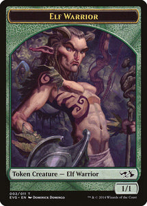 Elf Warrior Token [Duel Decks Anthology: Elves vs. Goblins Tokens]