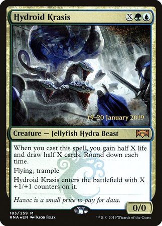 Hydroid Krasis [Ravnica Allegiance Promos]