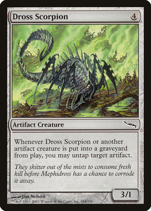 Dross Scorpion [Mirrodin]