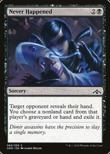 Never Happened [Guilds of Ravnica]