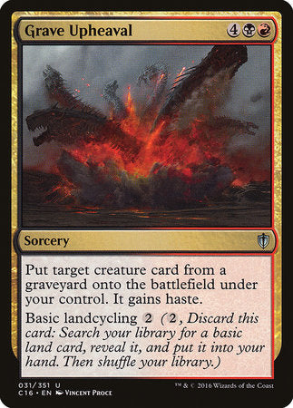 Grave Upheaval [Commander 2016]