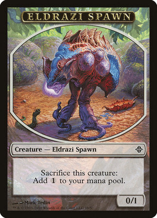 Eldrazi Spawn Token (Tedin) [Rise of the Eldrazi Tokens]