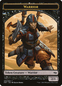 Warrior Token [Fate Reforged Tokens]