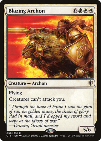 Blazing Archon [Commander 2016]