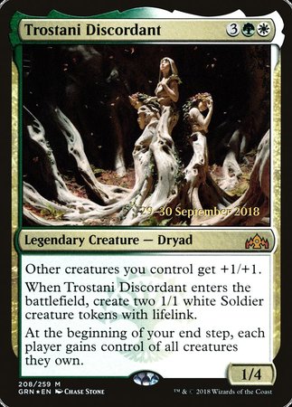 Trostani Discordant [Guilds of Ravnica Promos]