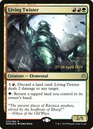 Living Twister [War of the Spark Promos]