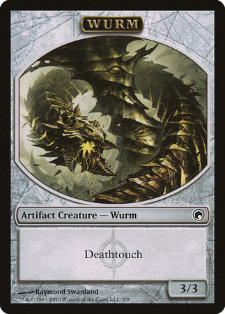 Wurm Token (Deathtouch) [Scars of Mirrodin Tokens]