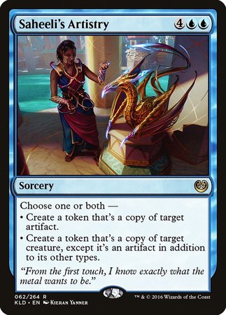 Saheeli's Artistry [Kaladesh]