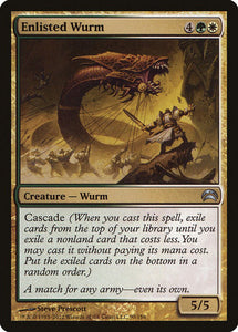 Enlisted Wurm [Planechase 2012]