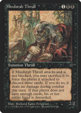 Mindstab Thrull (Ferguson) [Fallen Empires]