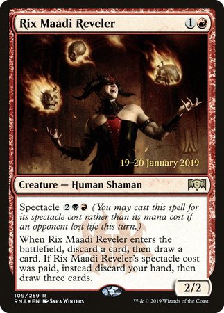 Rix Maadi Reveler [Ravnica Allegiance Promos]