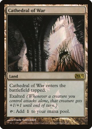Cathedral of War [Magic 2013 Promos]