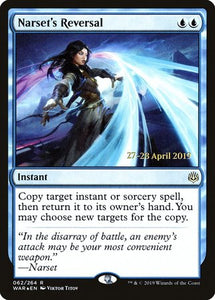 Narset's Reversal [War of the Spark Promos]