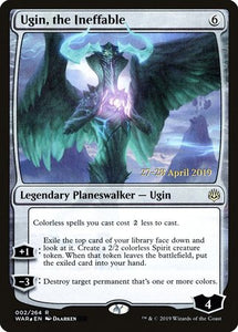 Ugin, the Ineffable [War of the Spark Promos]